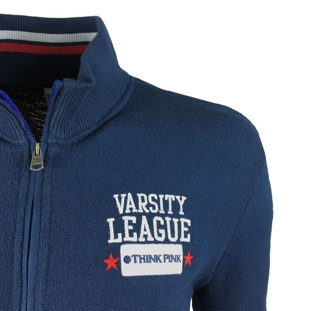 Think Pink Felpa Uomo Zip Ss1603