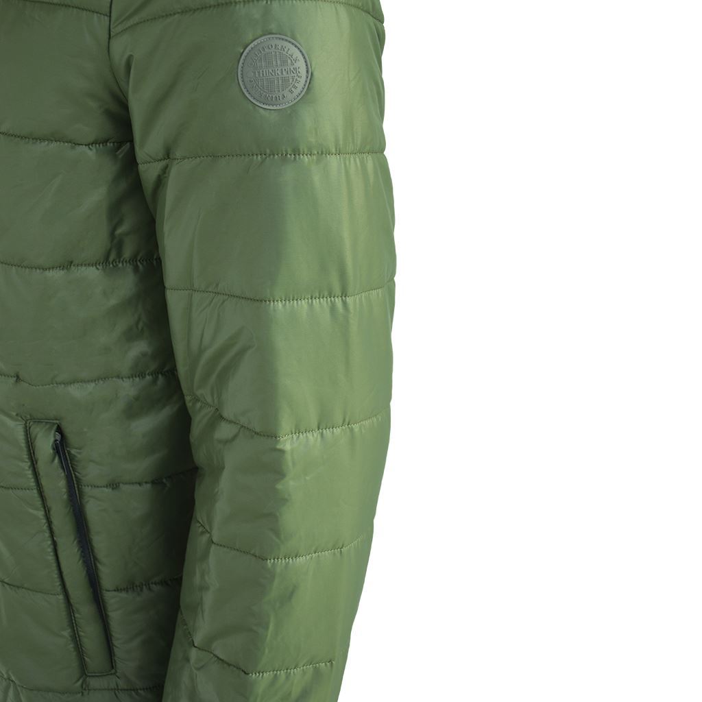 Think Pink Giubbino Uomo Con Cappuccio Fw1600