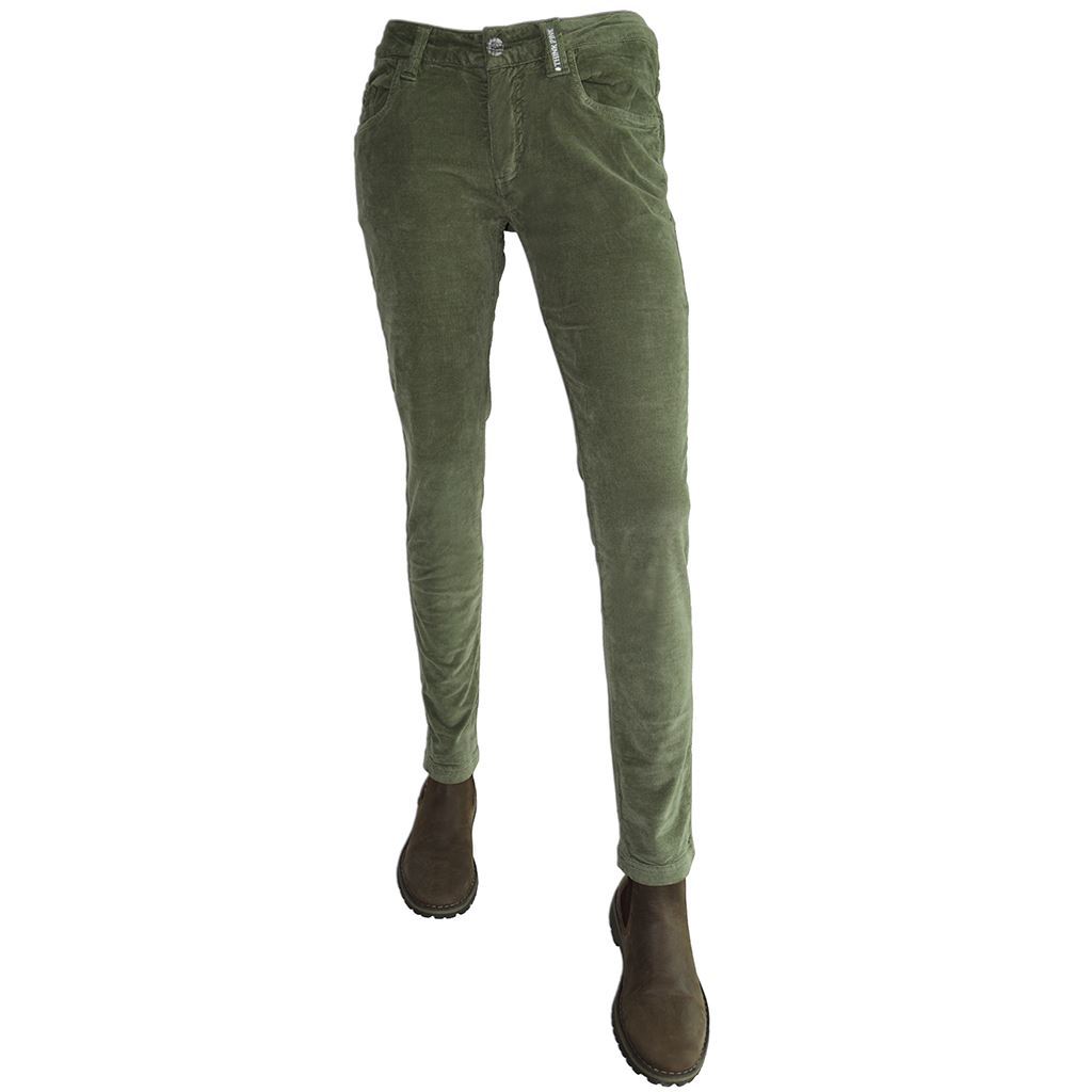 Think Pink Pantaloni Donna Velluto fw1504