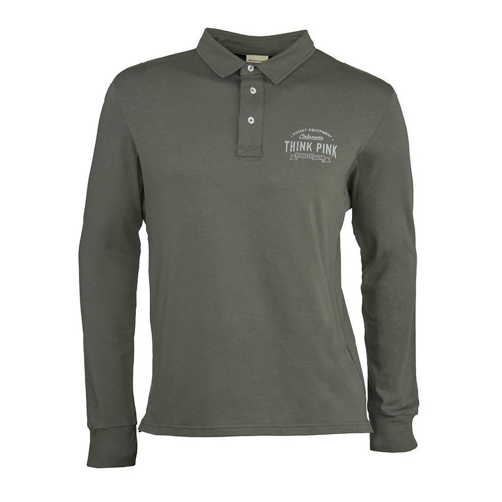 Think Pink Polo Uomo Jersey fw1701