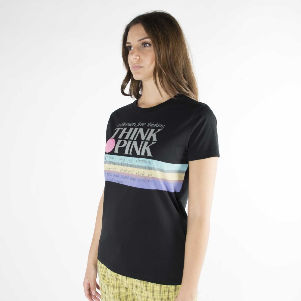 Think Pink T-shirt Donna Manica Corta Ss2002