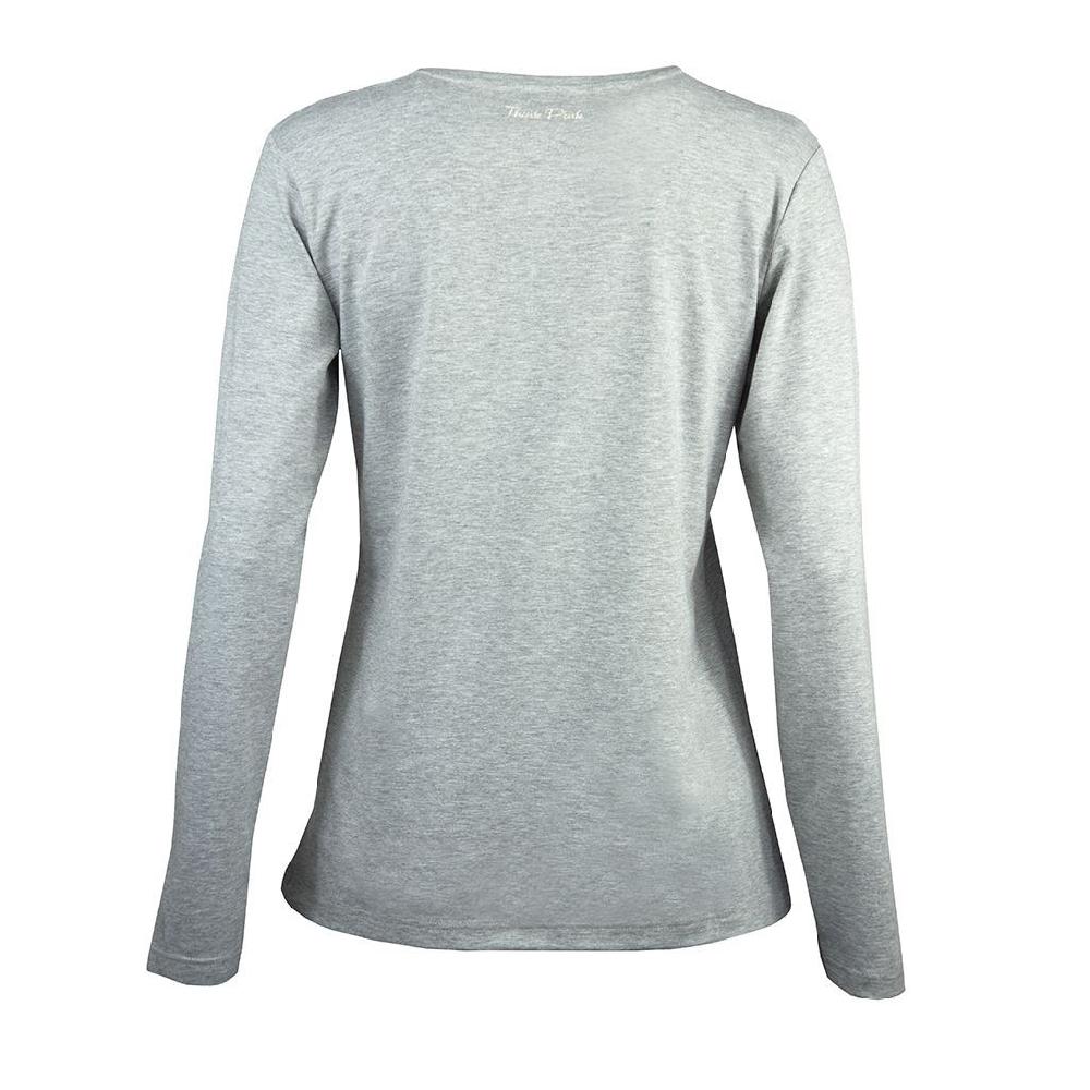 Think Pink T-shirt Donna Manica Lunga Fw1701