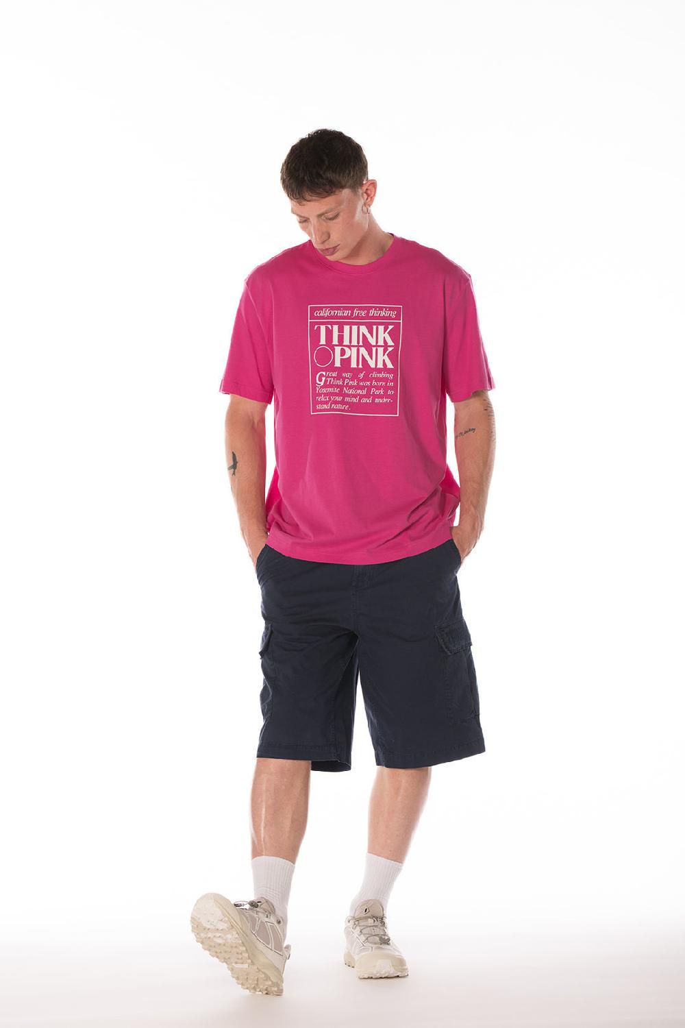 Think Pink T-shirt Unisex Manica Corta Tpm202s24