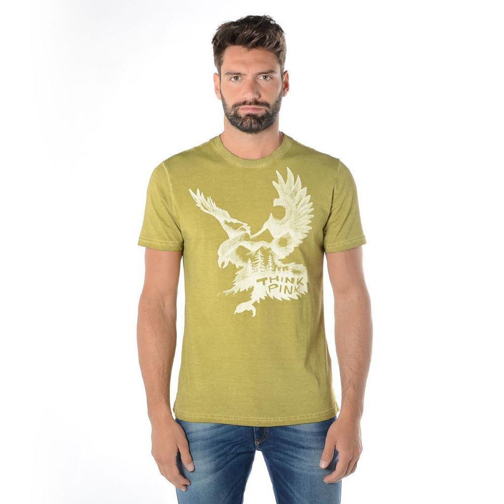 Think Pink T-shirt Uomo Manica Corta Ss1906