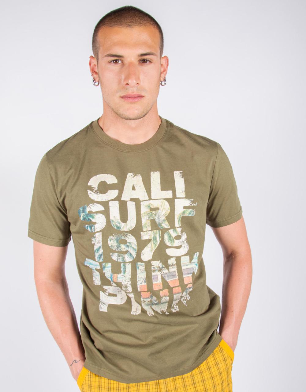 Think Pink T-shirt Uomo Manica Corta ss1915