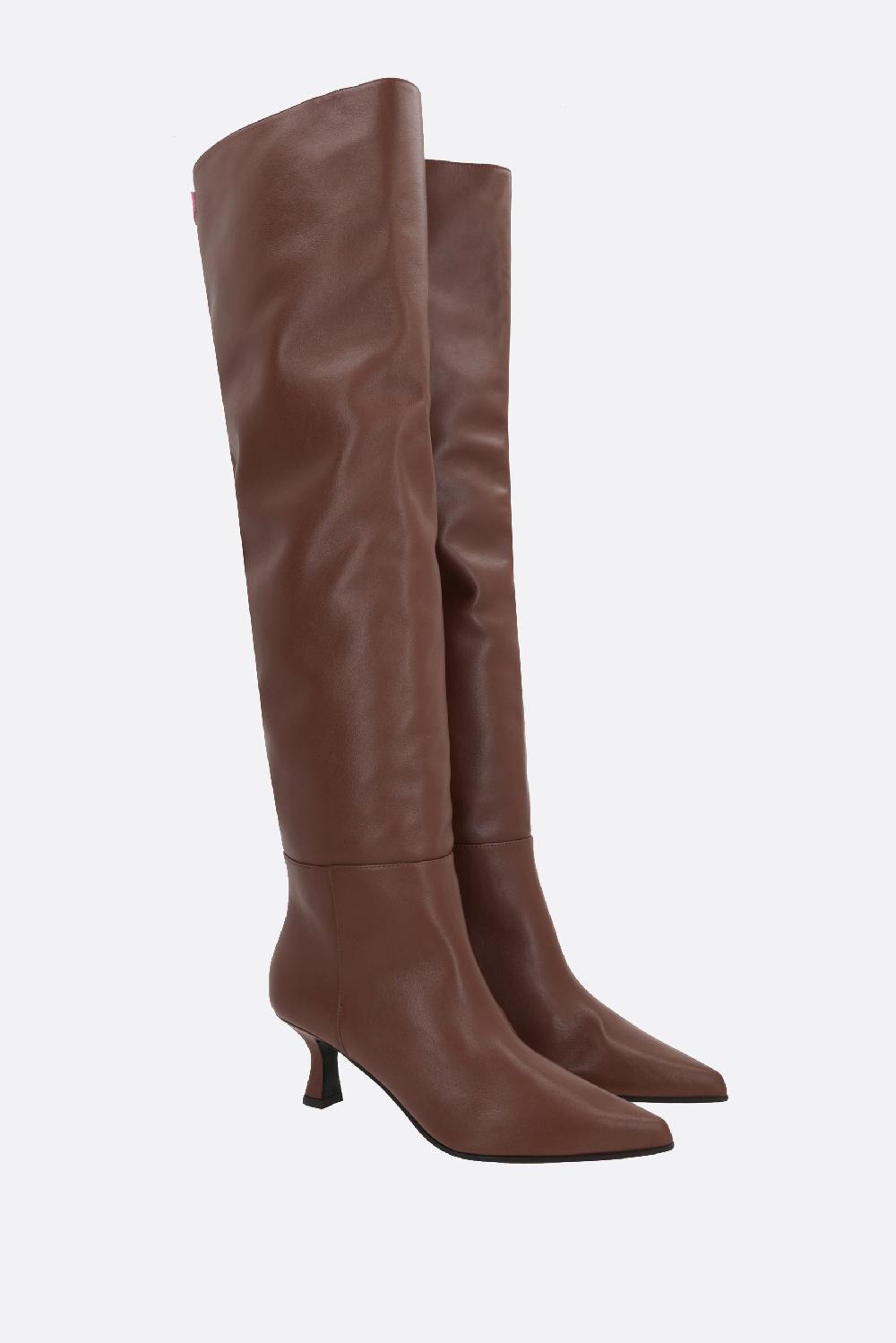 3JUIN Stivale Cuissard Bea In Pelle Liscia