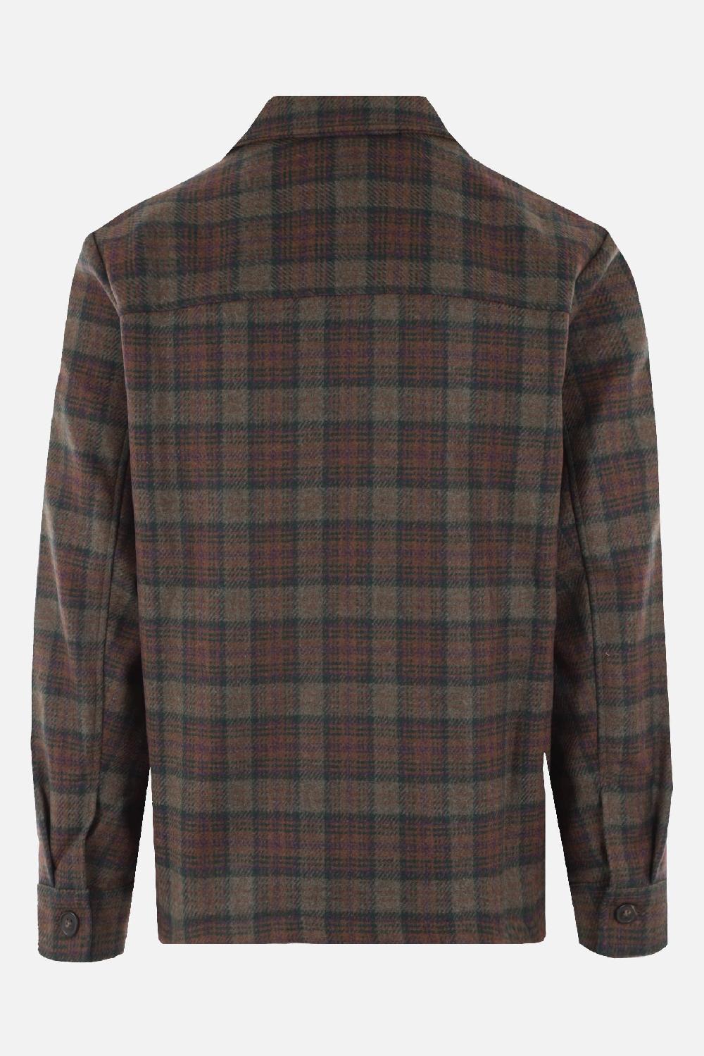 A.P.C. Giacca-camicia In Misto Lana