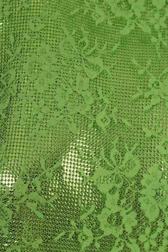 GIANNI VERSACE WOMAN Abito A Tubino In Maglia Metallica Oroton E Pizzo