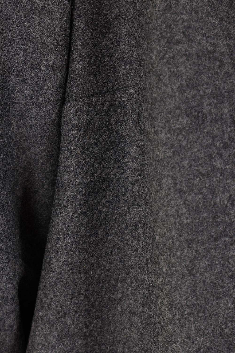 BRUNELLO CUCINELLI Abito Chemisier In Lana E Cashmere Con Monile