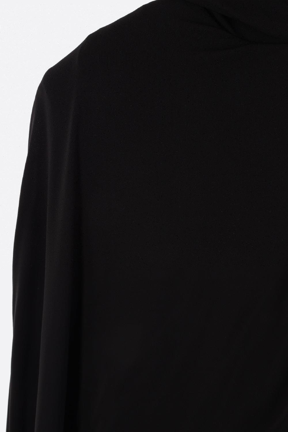 SAINT LAURENT Abito Con Cappuccio In Viscosa Sostenibile