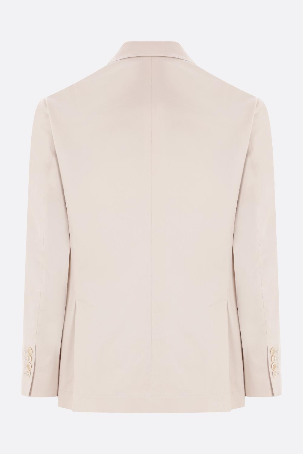 BRUNELLO CUCINELLI Abito Due Pezzi In Cotone E Cashmere