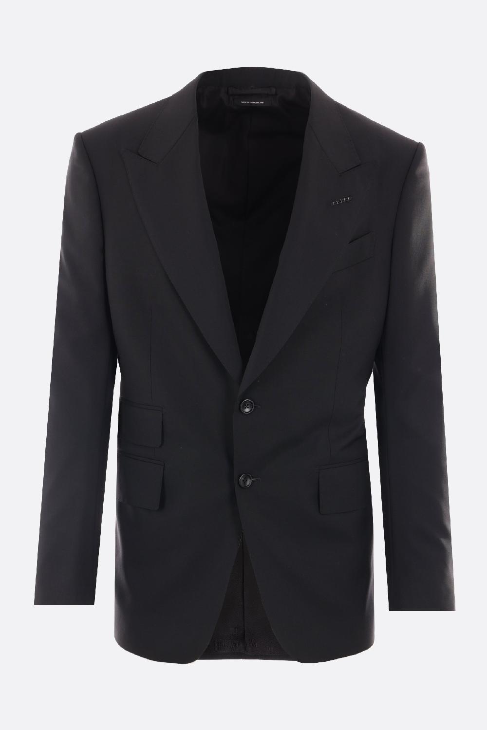 TOM FORD Abito Due Pezzi Regular-fit Shelton In Lana