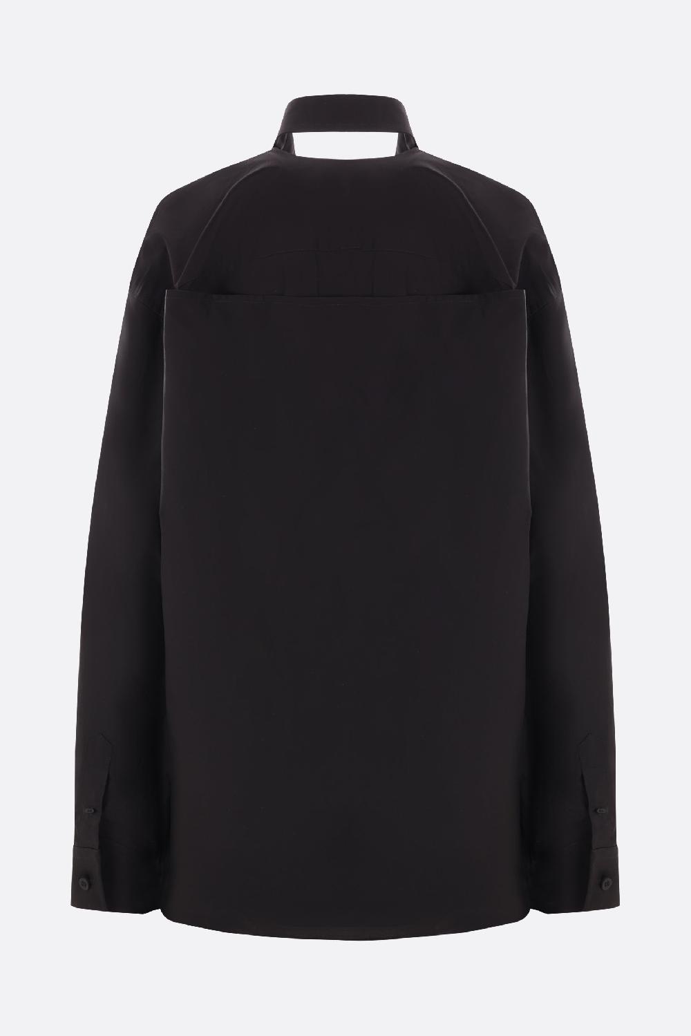 BALENCIAGA Abito Effetto Camicia Suspended In Popeline