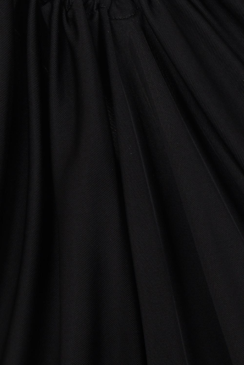 SAINT LAURENT Abito Lungo Smanicato In Jersey Lucido Sostenibile