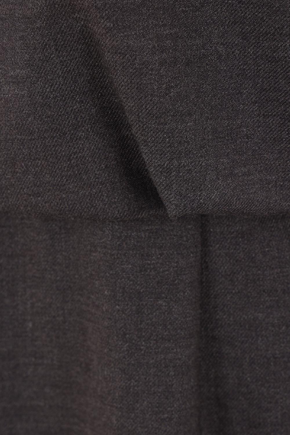 BRUNELLO CUCINELLI Abito Smanicato In Lana Stretch Con Shiny Trims