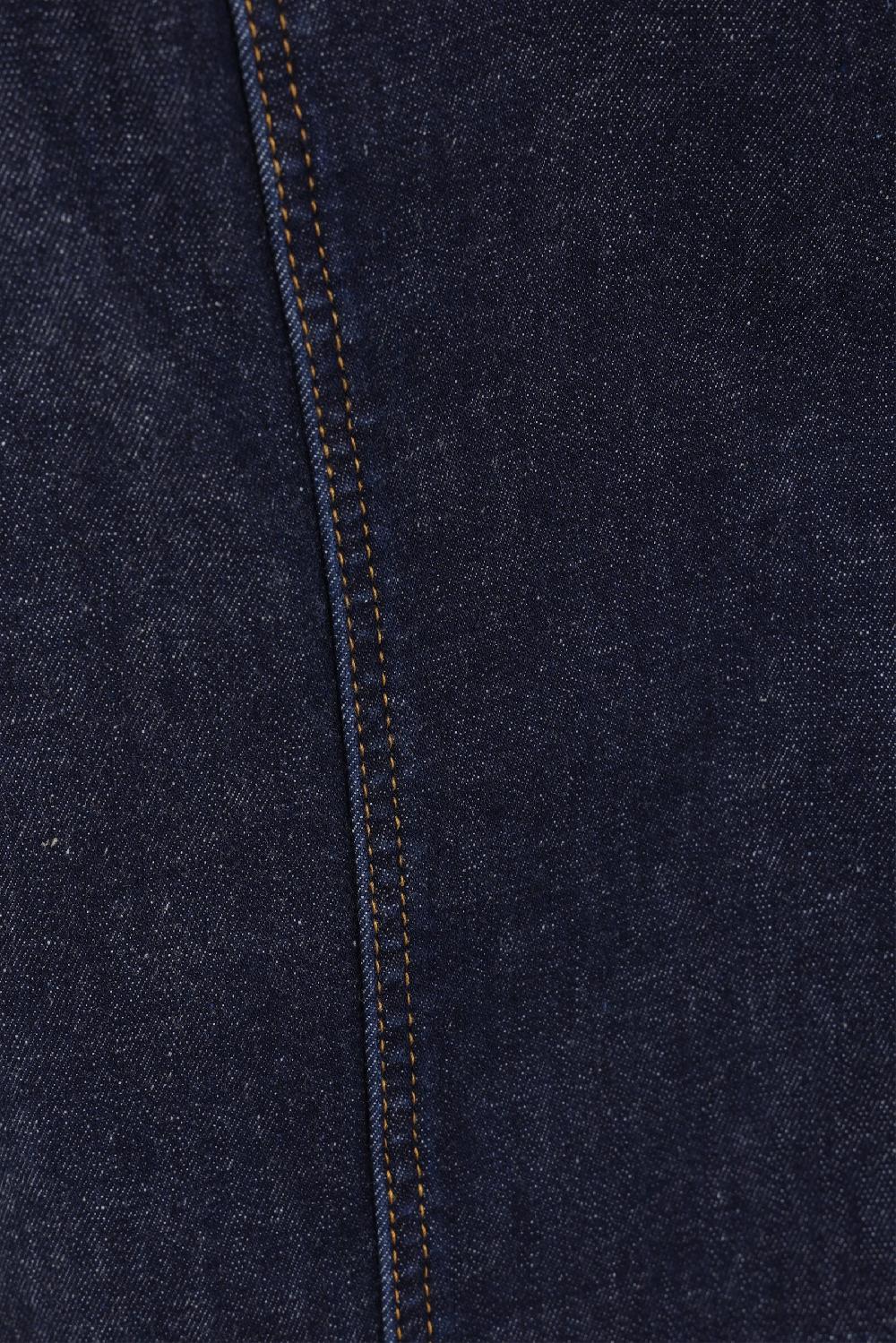 ALAIA Abito Sculpt Smanicato In Denim