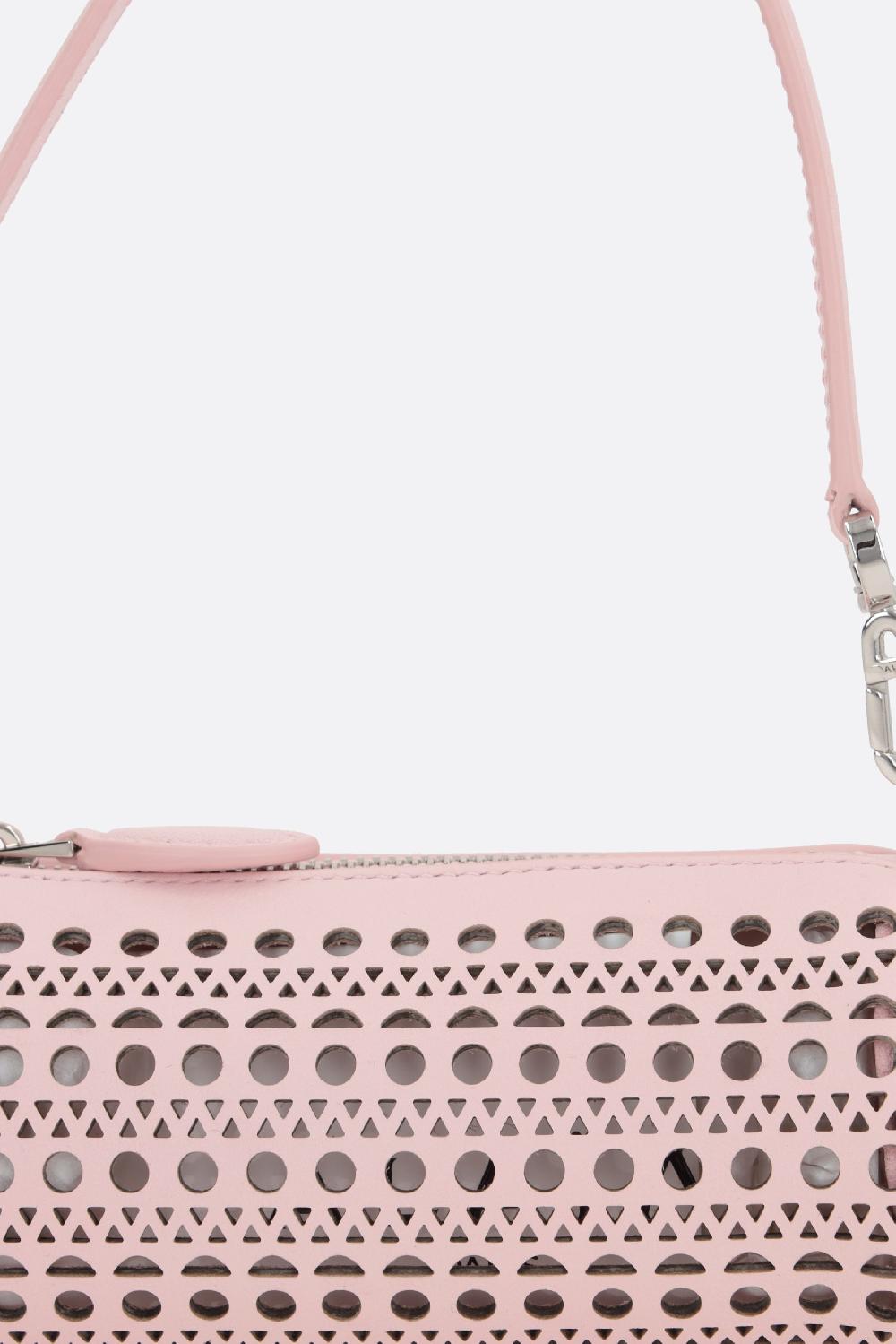 ALAIA Borsa A Mano Tube Mini In Pelle Laserata