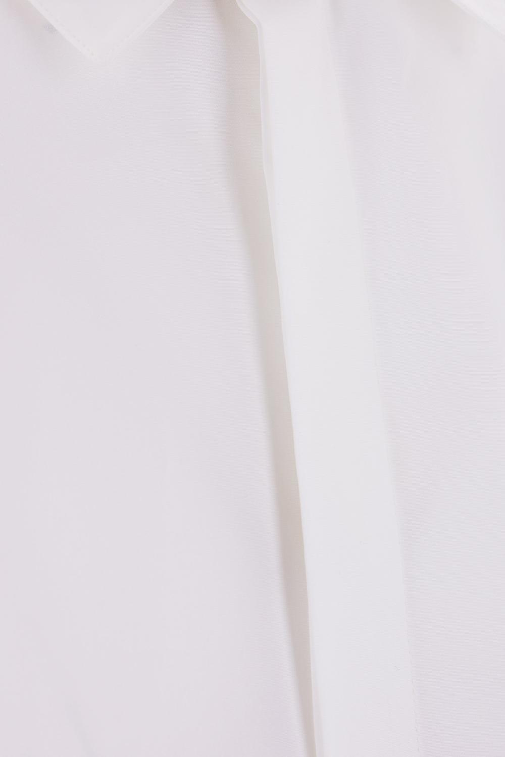 ALAIA Camicia In Popeline Con Maniche Cut-out