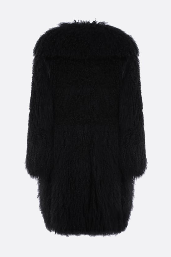 ALAIA Cappotto In Pelliccia D'agnello Tibetano