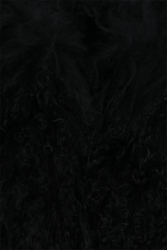 ALAIA Cappotto In Pelliccia D'agnello Tibetano