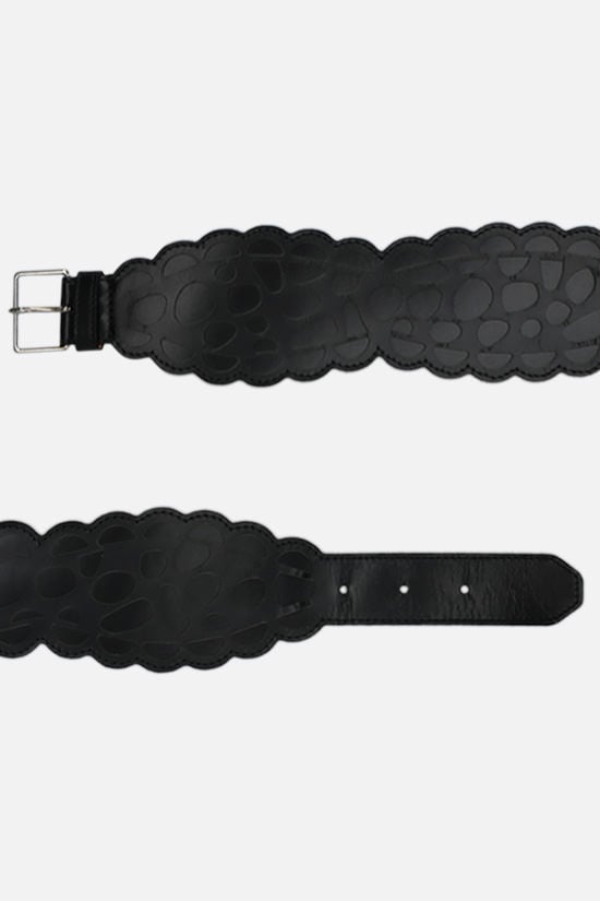 ALAIA Cintura Alta In Pelle Laserata