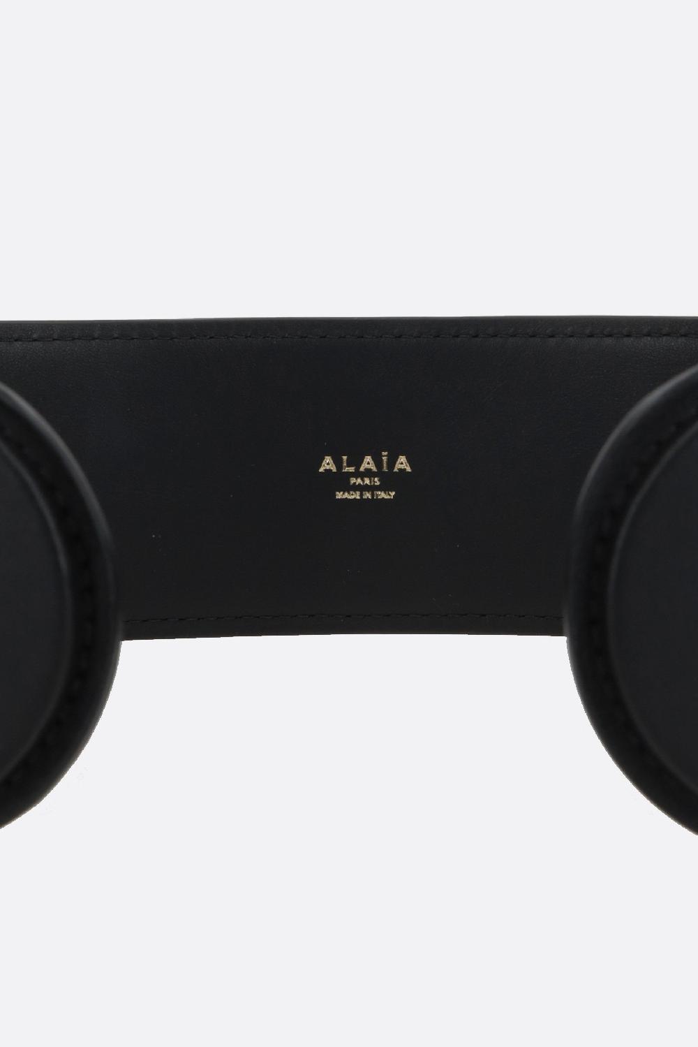 ALAIA Cintura Flex In Pelle Liscia