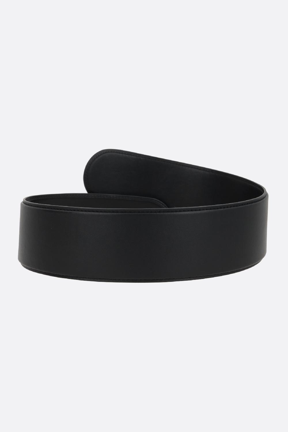 ALAIA Cintura Flex Twist In Pelle Liscia