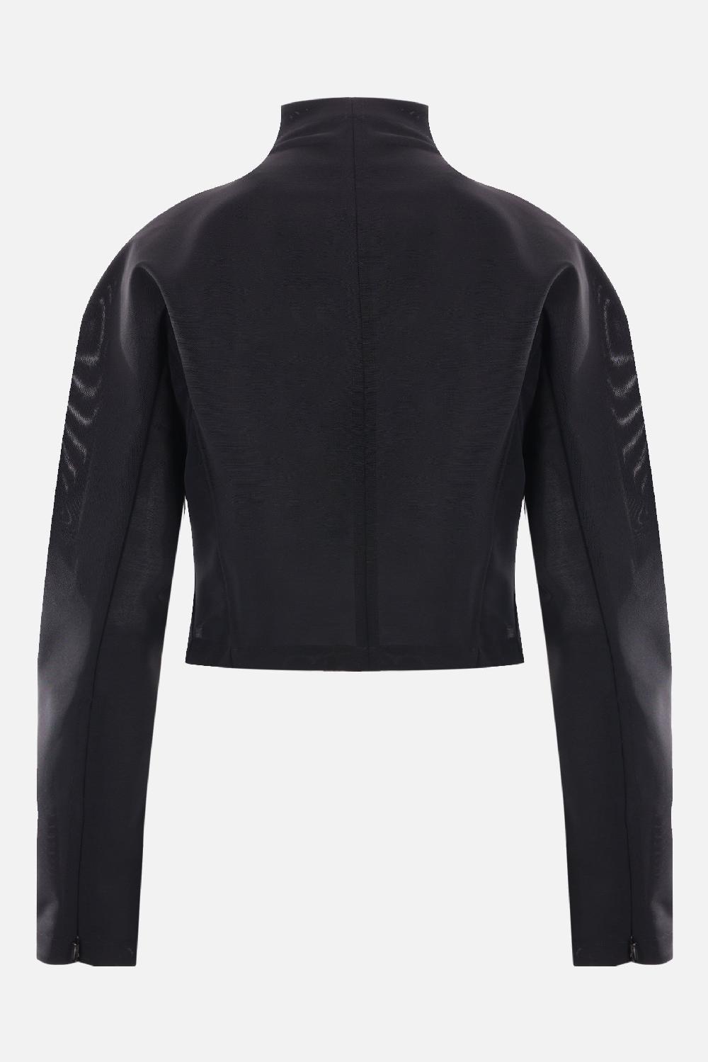 ALAIA Giubbotto In Tulle Compatto Stretch