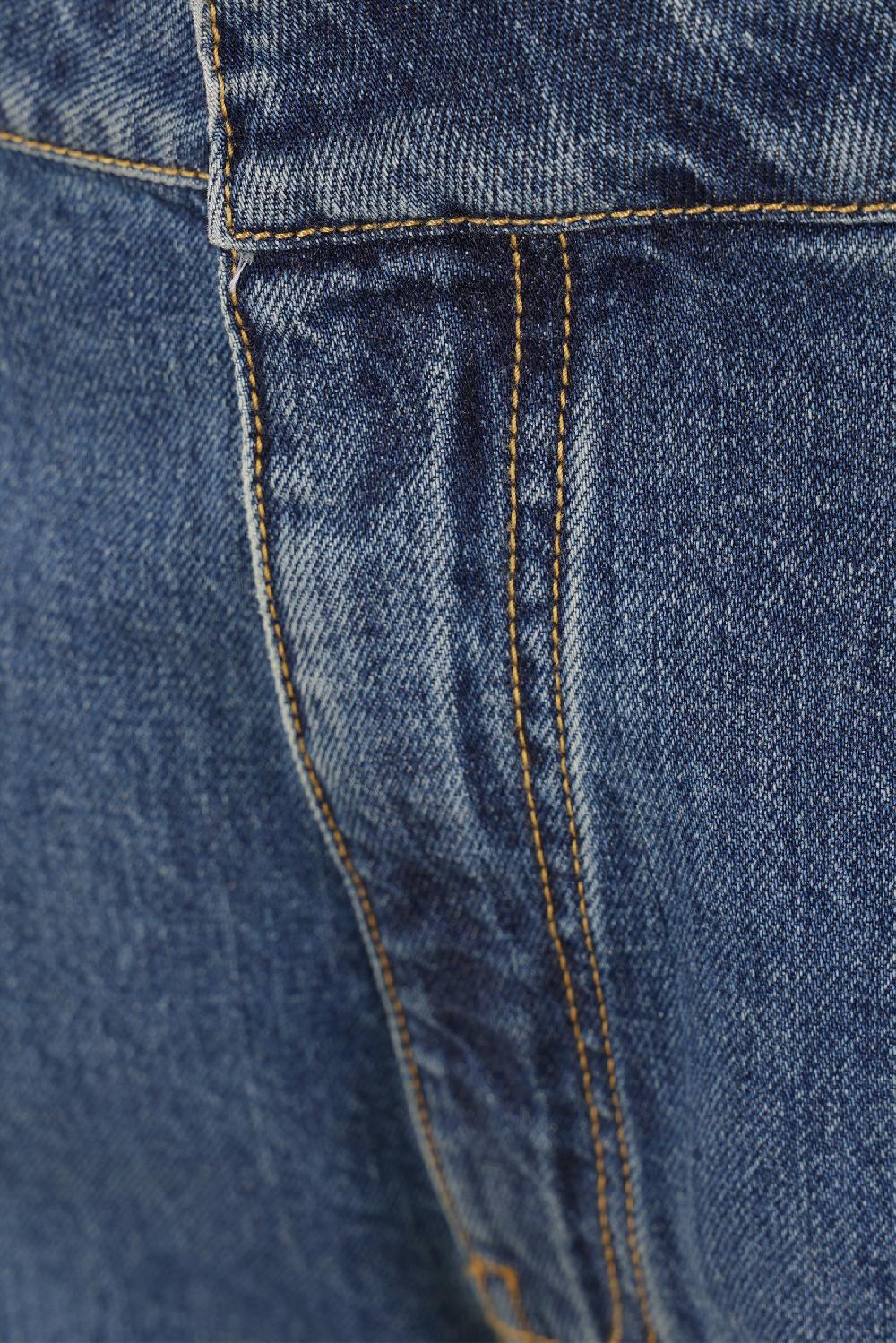 ALAIA Jeans Arrotondato In Denim