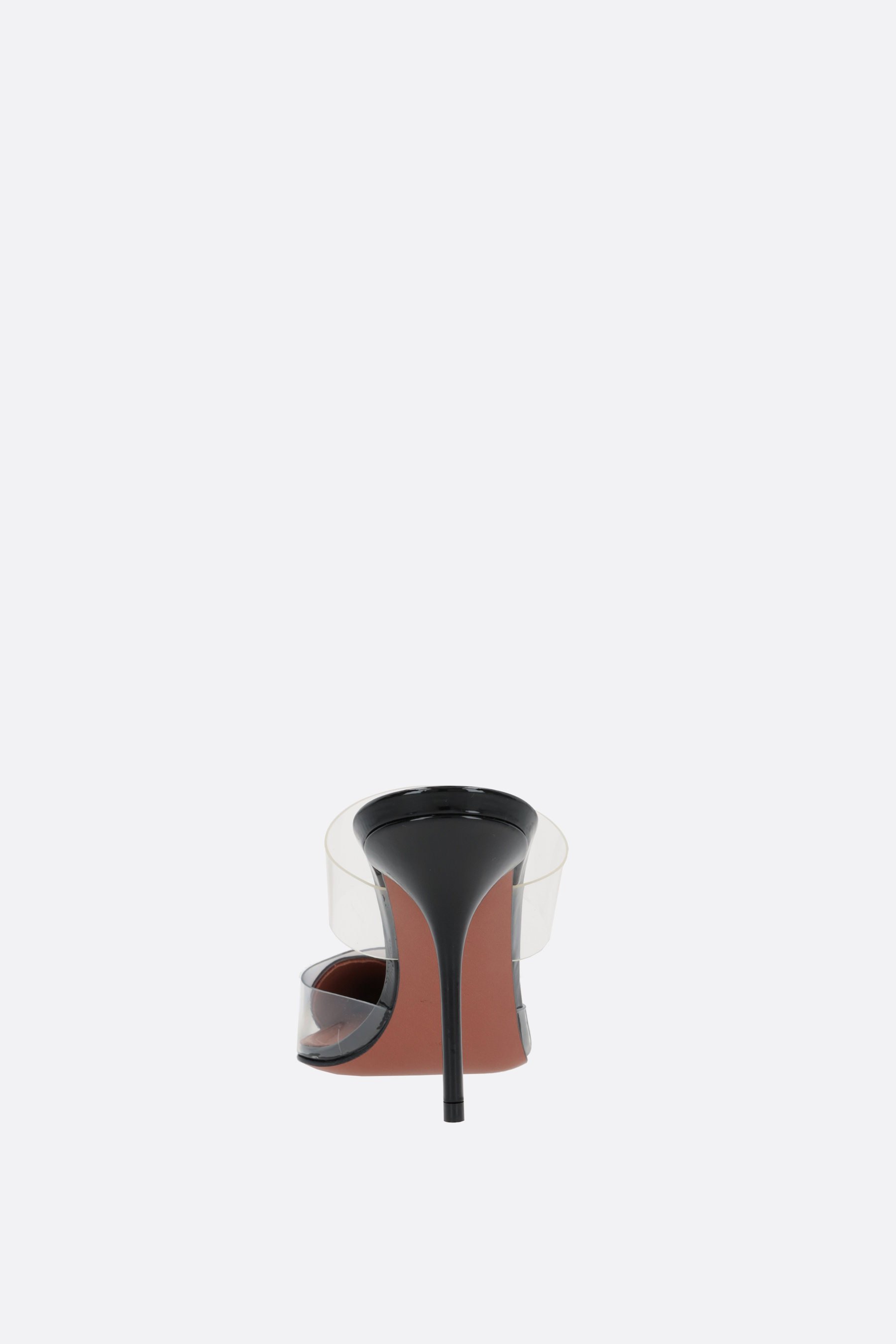 ALAIA Mule Le Cœur In Vernice E PVC