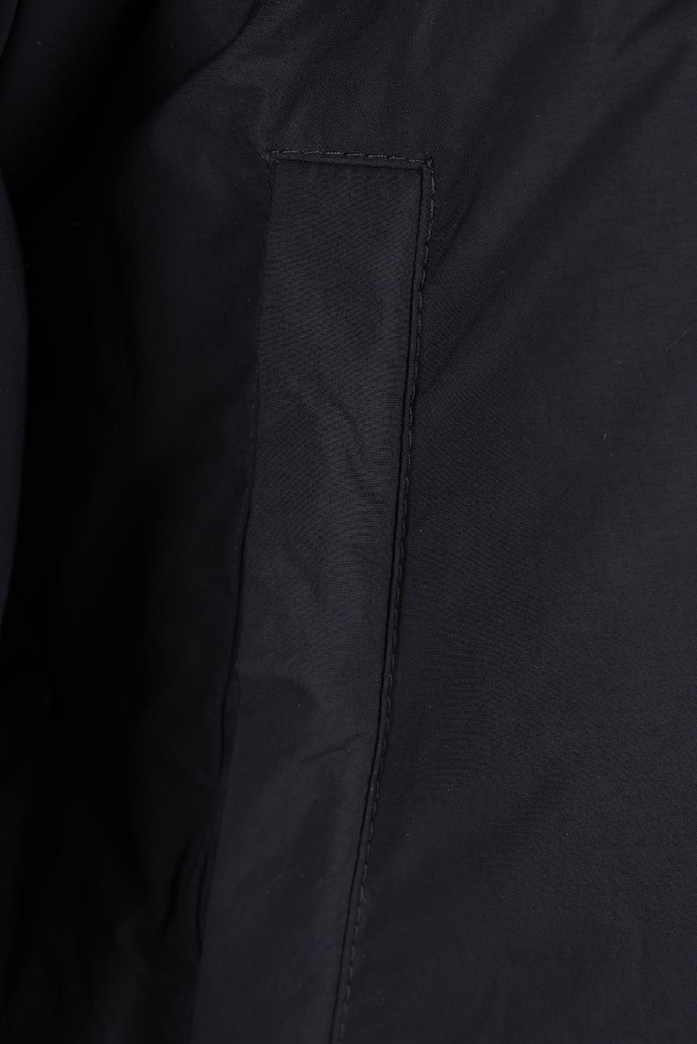 ALAIA Piumino Asimmetrico In Taffetà Tecnico