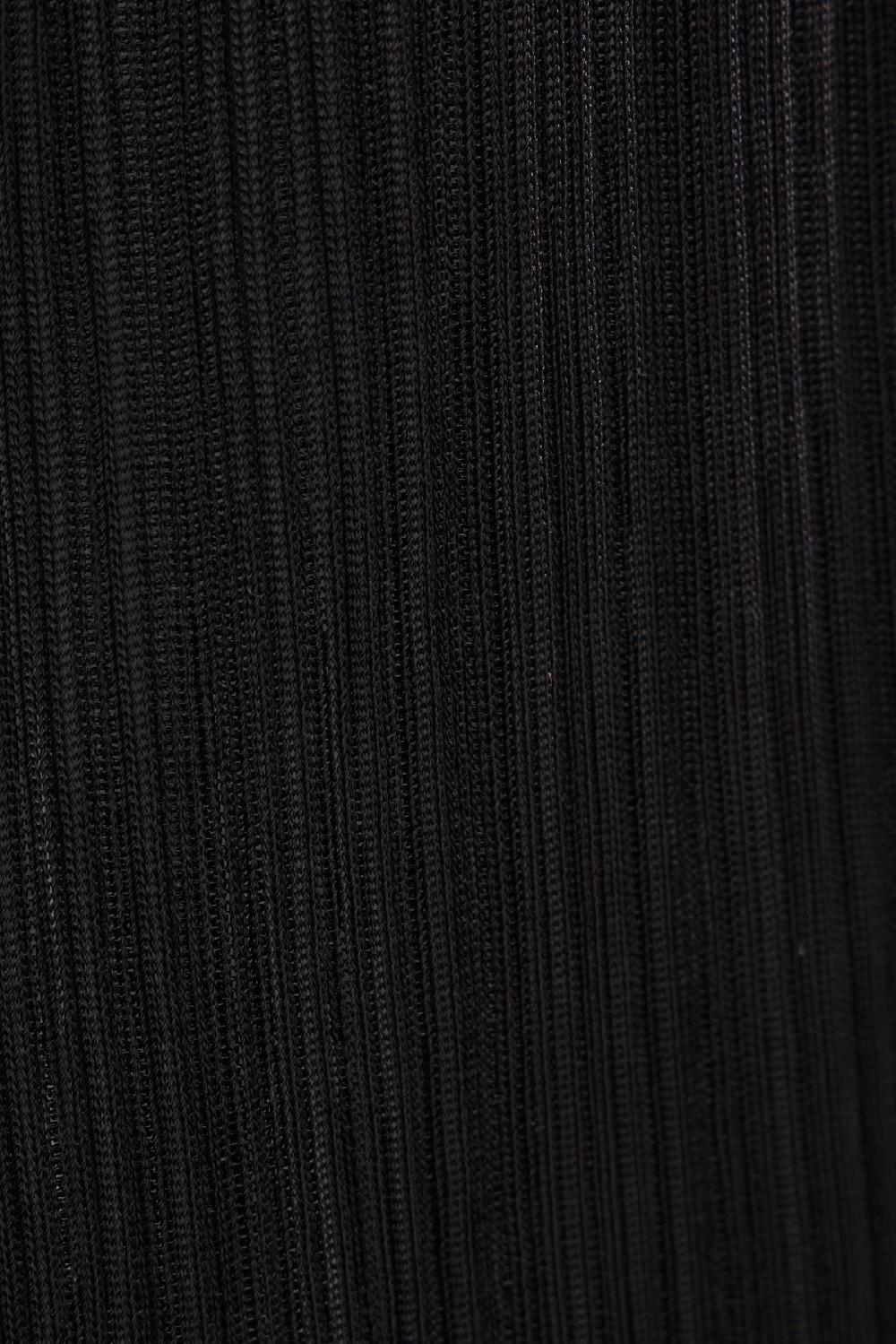 ALAIA Top Smanicato In Maglia A Pieghe