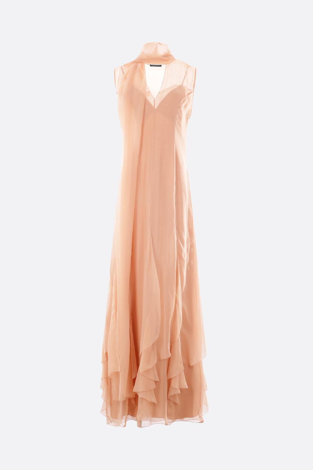 ALBERTA FERRETTI abito in chiffon