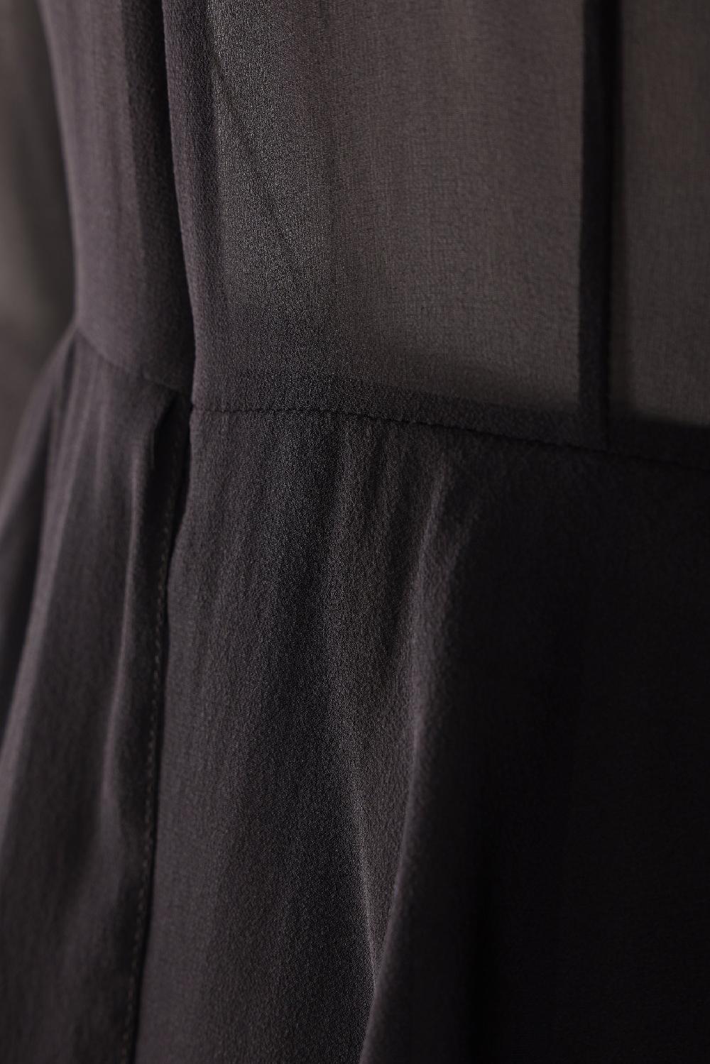 ALESSANDRA RICH Abito Lungo In Georgette E Pizzo