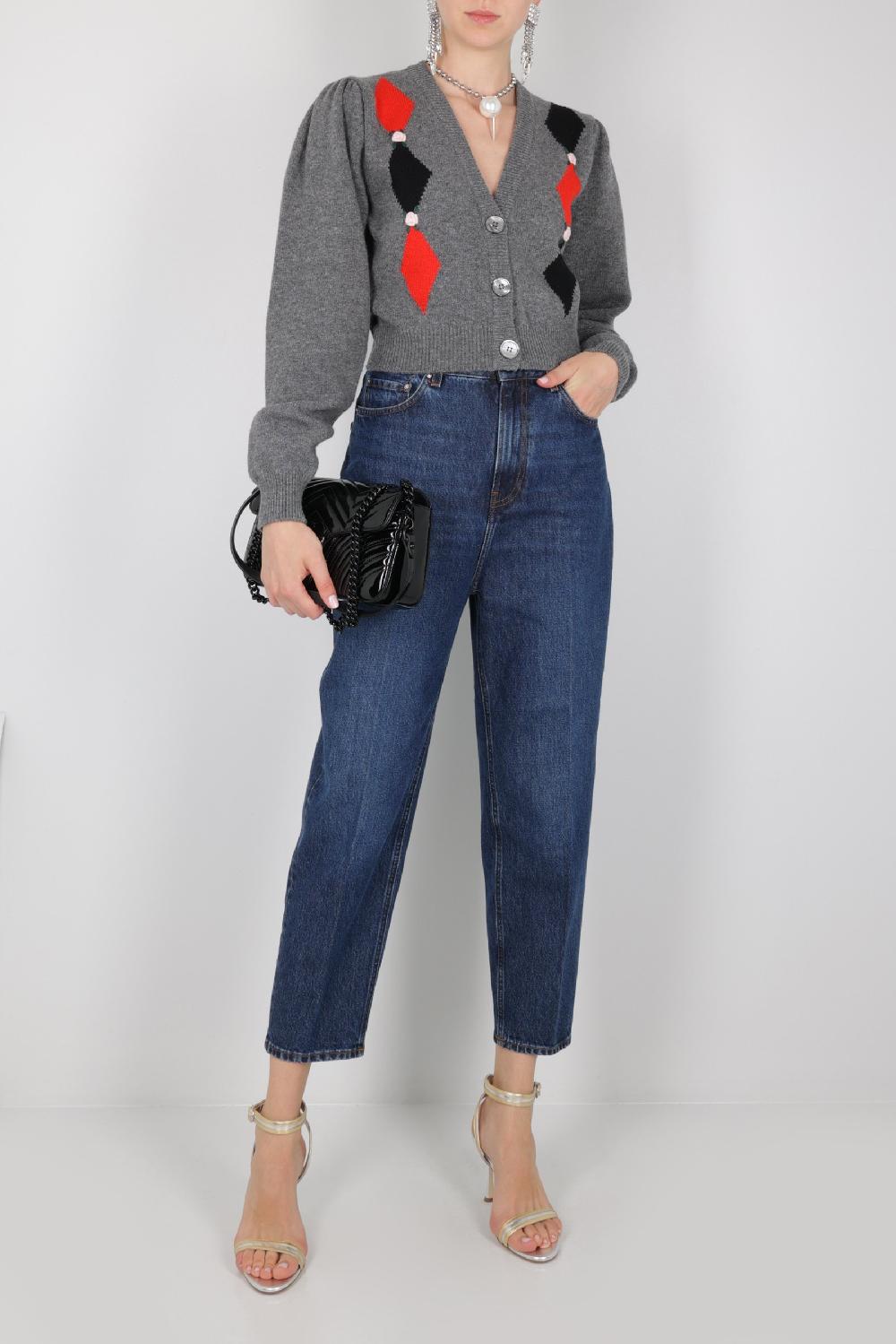 ALESSANDRA RICH Cardigan In Lana