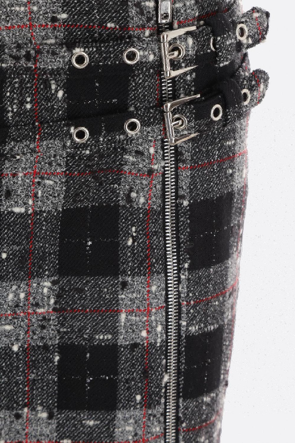 ALESSANDRA RICH Minigonna In Lana E Lurex