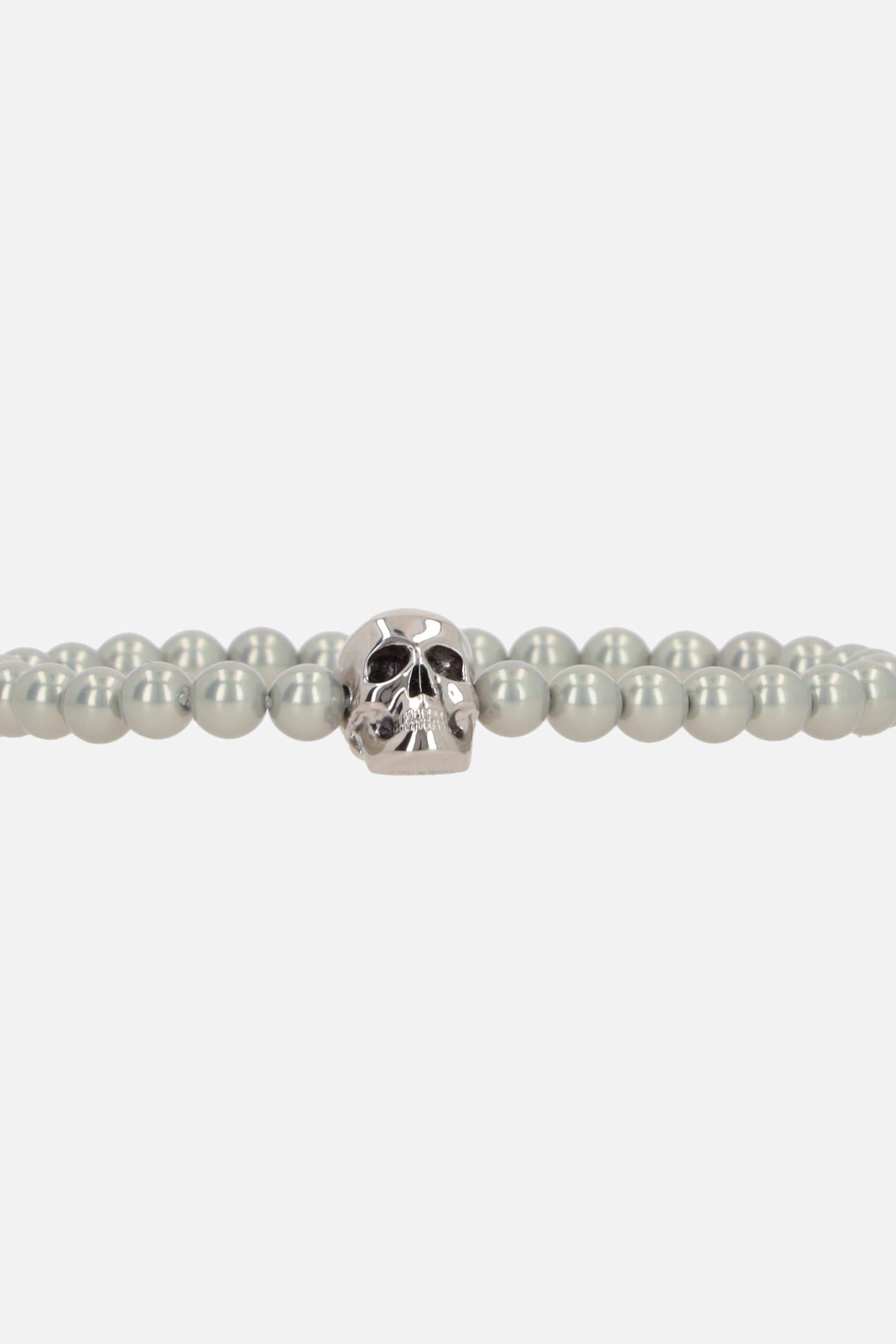 ALEXANDER McQUEEN Bracciale Skull Con Perline