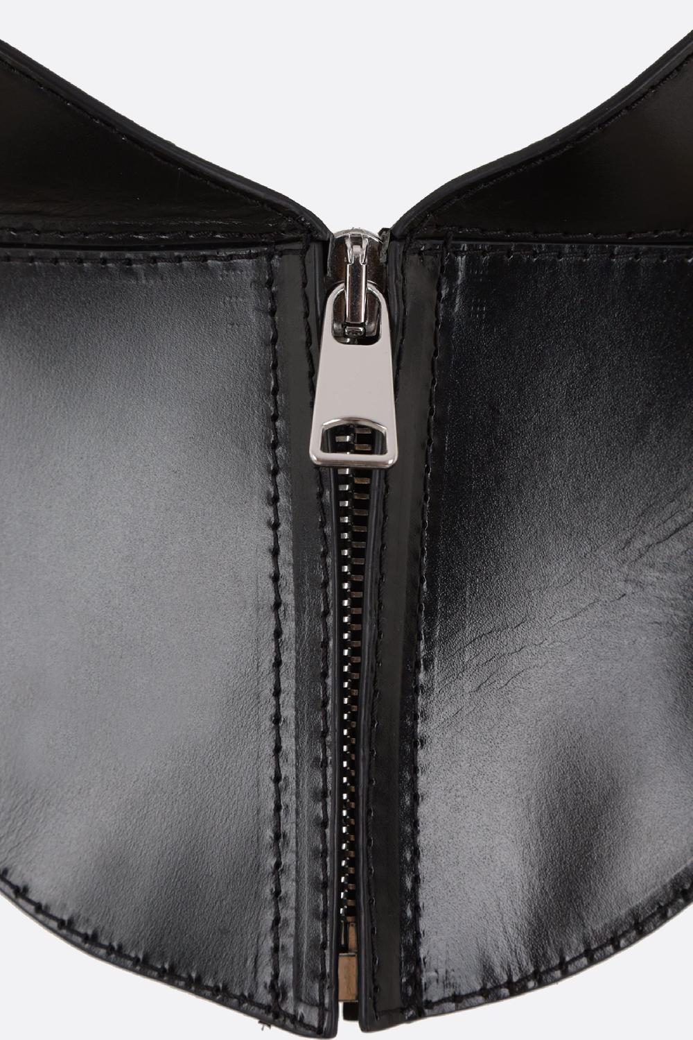 ALEXANDER McQUEEN Corsetto Cintura In Pelle