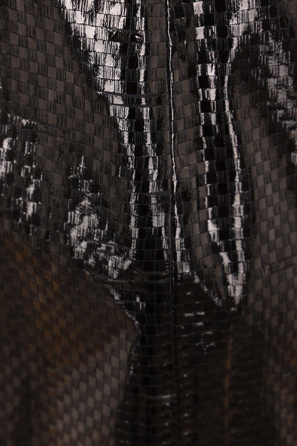 ALEXANDER McQUEEN Gonna A Tubino In Tela Catramata