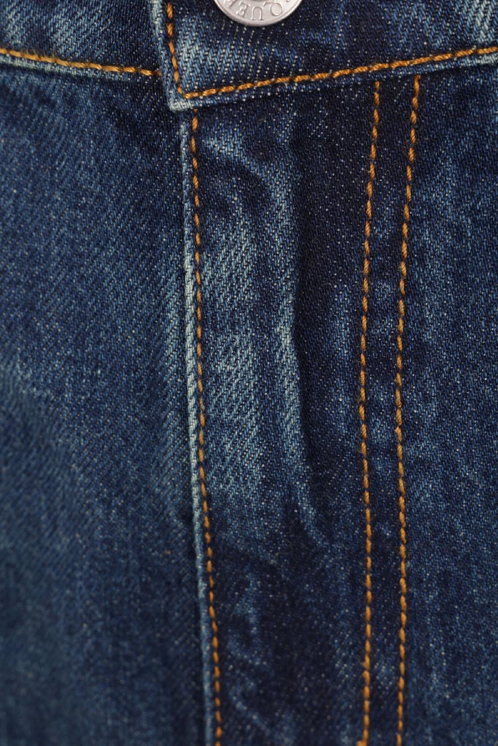 ALEXANDER McQUEEN Jeans A Gamba Ampia In Denim