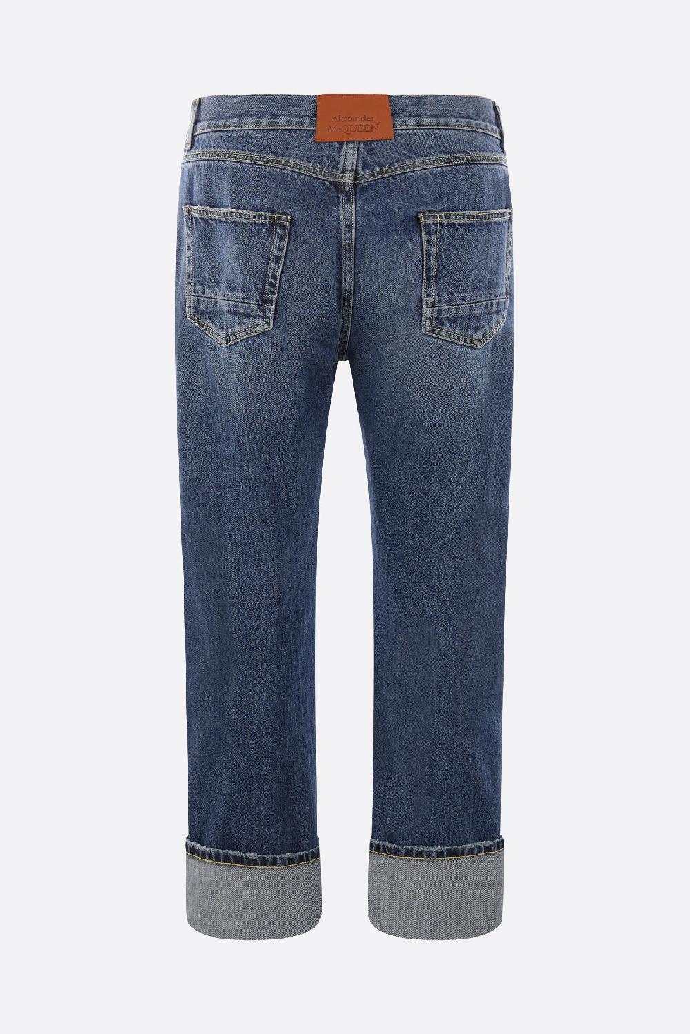 ALEXANDER McQUEEN Jeans Loose-fit In Denim