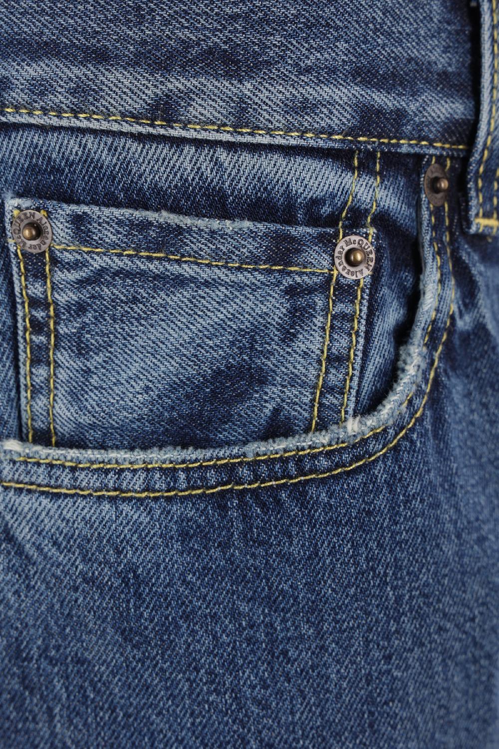 ALEXANDER McQUEEN Jeans Loose-fit In Denim