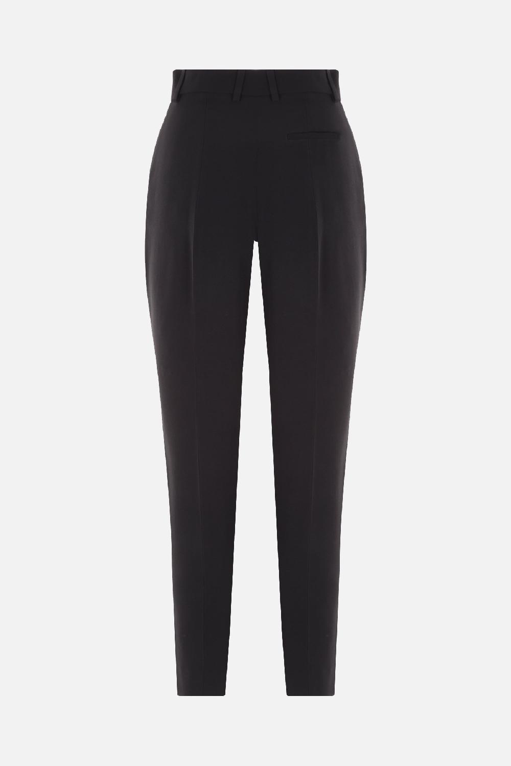 ALEXANDER McQUEEN Pantalone Slim-fit In Crepe