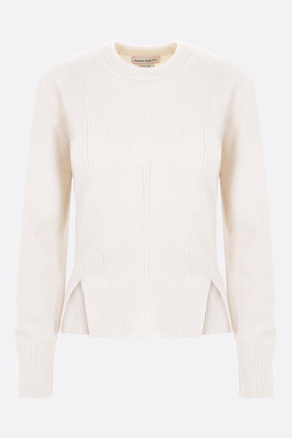 ALEXANDER McQUEEN pullover in lana e cashmere