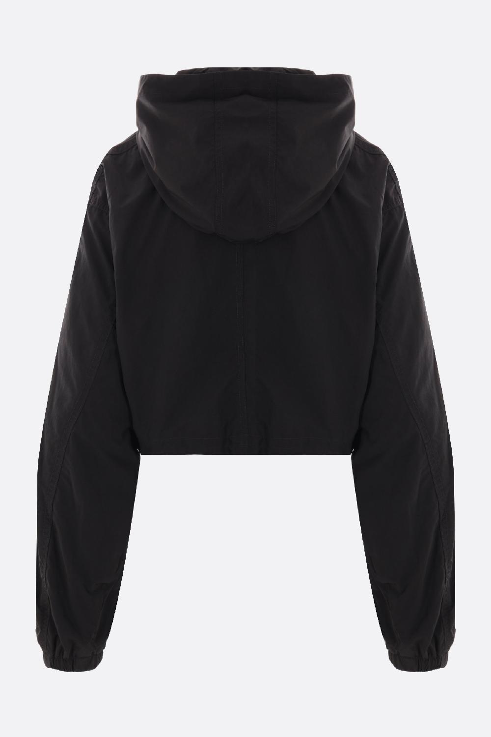 ALEXANDER WANG Giacca A Vento Cropped In Nylon