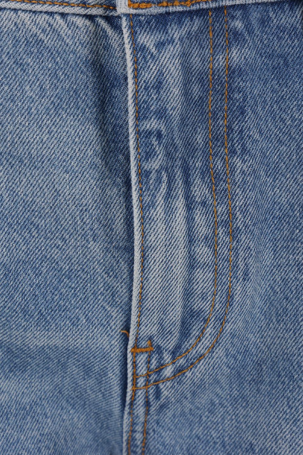 ALEXANDER WANG Jeans In Denim Con Fascia Pointelle