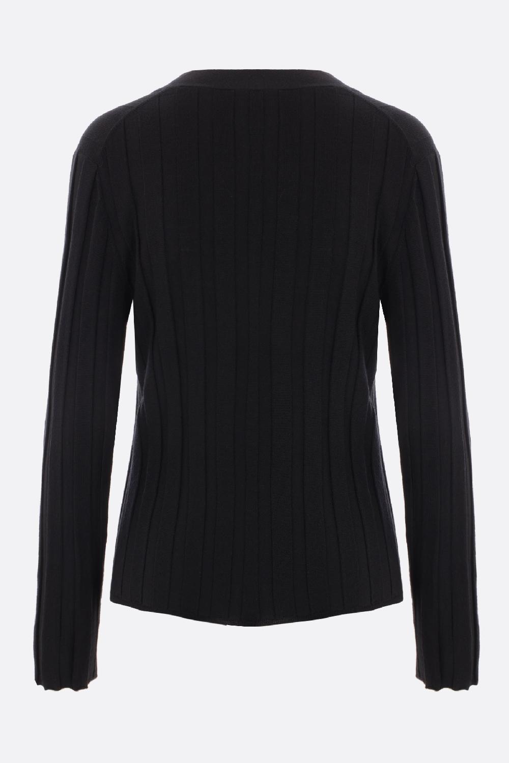 ALLUDE Cardigan In Lana A Costine