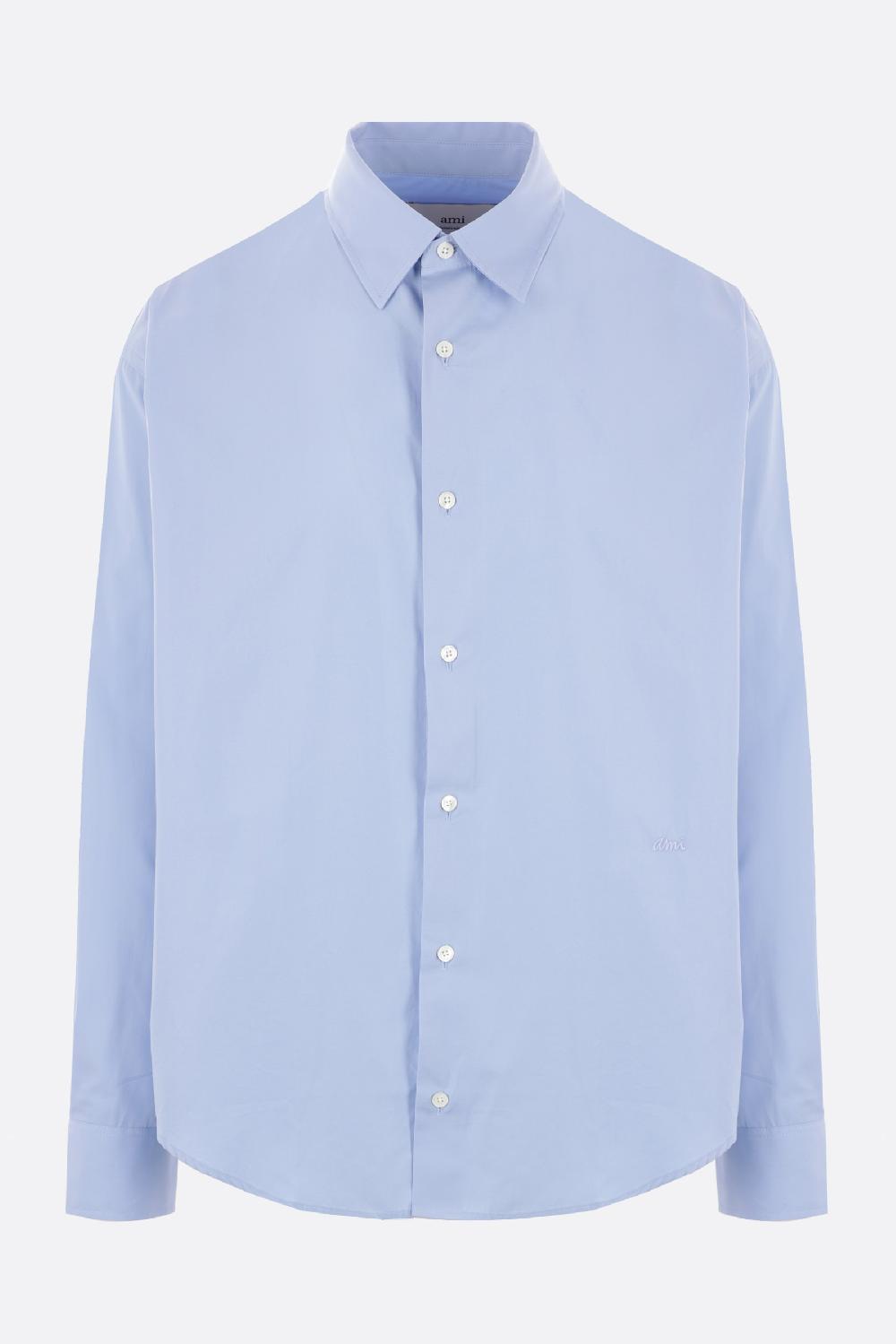 AMI PARIS Camicia Boxy-fit In Popeline