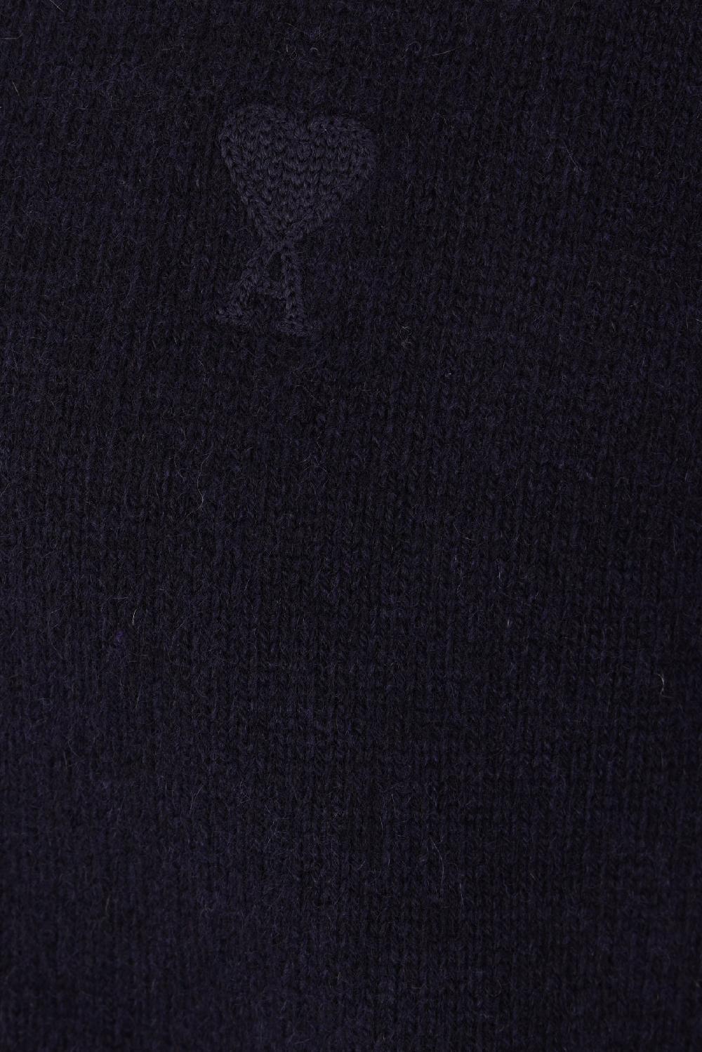 AMI PARIS Cardigan Ami De Coeur In Cashmere E Lana