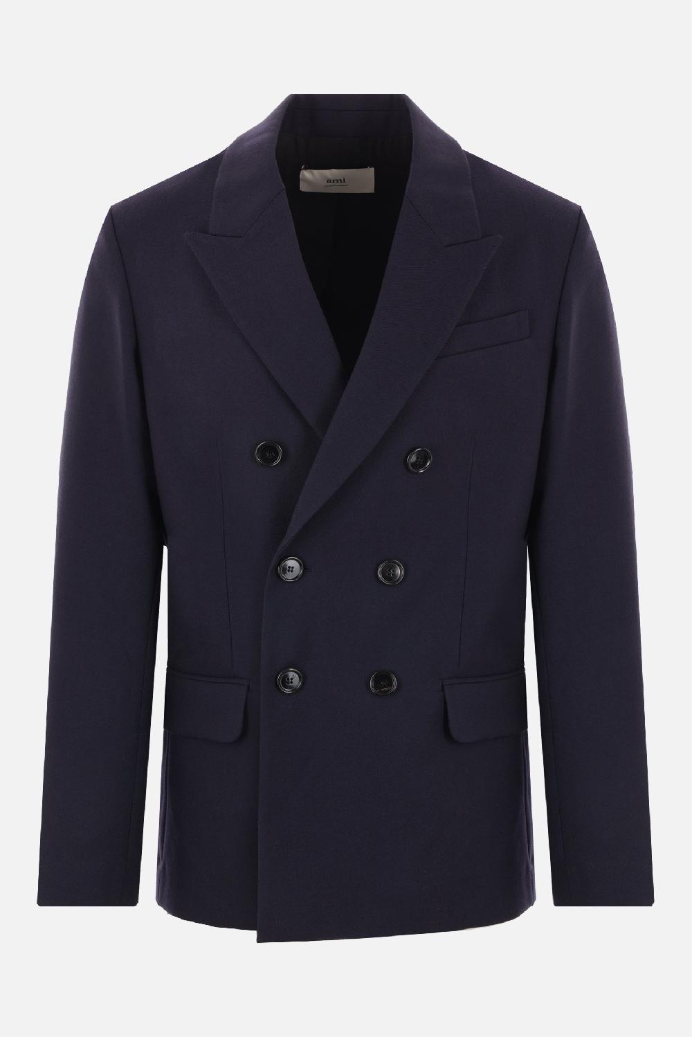 AMI PARIS giacca doppiopetto in lana
